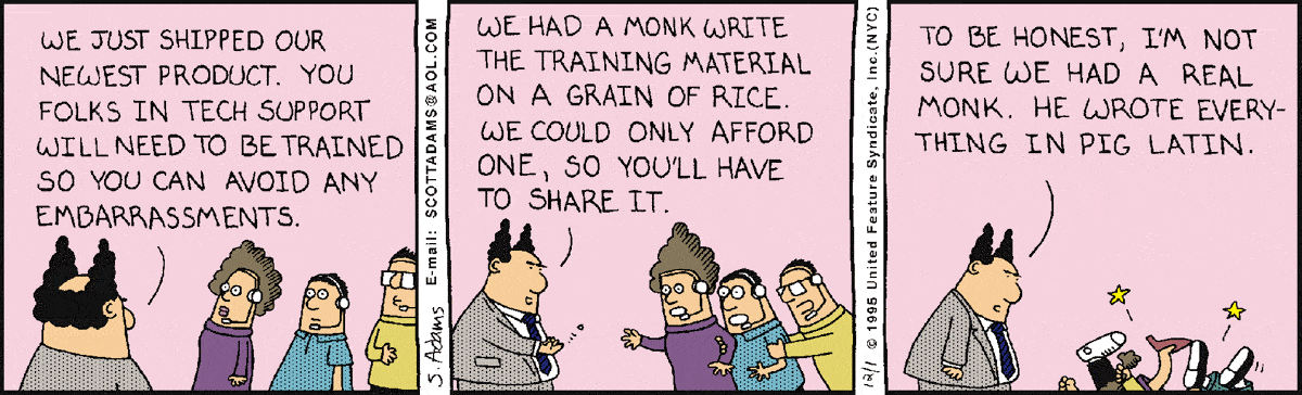 Dilbert Cartoon
